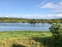 Soroca: Blick über den Dnistr in die Ukraine