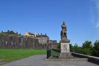 Aufenthalt in Stirling - Vor dem Stirling Castle