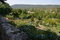 Blick auf die Gärten