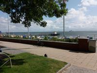 Blick auf Meer