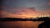 Abendhimmel Amsterdam