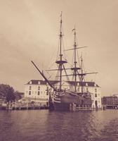 Die Amsterdam, Handelsschiff aus dem 18. Jahrhundert