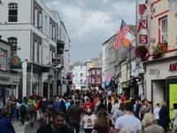In der Shop street von Galway