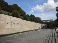 Reformationswand - die vier Genfer Reformatoren