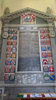 Europäischer Stammbaum in der Kathedrale in Dunkeld