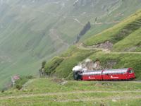Auf dem Brienzer Rothorn - Die Bahn