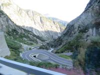 Fahrt durch die Schöllenenschlucht