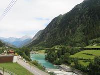 Fahrt mit dem Gotthard Panorama Express