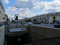 Newskij Prospekt, Eingang in Metro