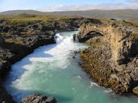 Island - Wasserfall Goðafoss 