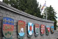 Kanadische Wappen in Victoria