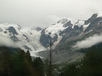 Blick zum Morteratschgletscher