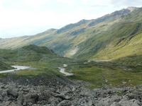 Fahrt vom Berninapass