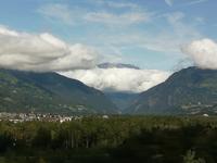 Während der Fahrt mit dem Glacier-Express
