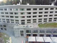 Blick auf unser Hotel