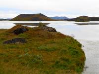 Island - Pseudokrater im Mývatn-See