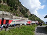 Pause vom Zugfahren