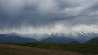 Regenschauer und Gewitter nahen