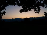 Abendstimmung in Flüeli Ranft 