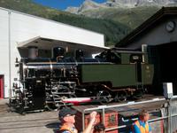Mit Dampf auf der Furka  - Bergstrecke 
