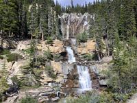 Tintangle Falls bei Columbia Eisfeld