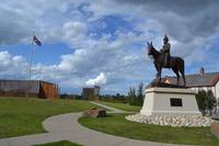 Ankunft in Calgary - Fort Calgary