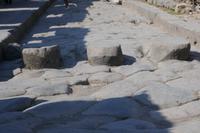 Historisches Pflaster in Pompeji