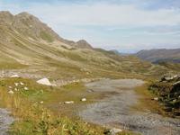 Fahrt über den Flüelapass