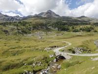 Fahrt mit dem Bernina-Express