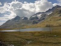 Fahrt mit dem Bernina-Express