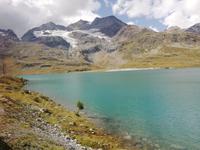 Fahrt mit dem Bernina-Express