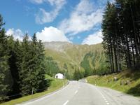 Fahrt auf den Berninapass