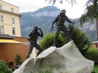Meiringen - Bergführer-Denkmal