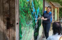 022 NP Plitvicer Seen, Ivana erklärt die Wanderung