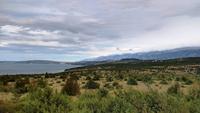 067 Maslenica See und Velebitgebirge bei Bora