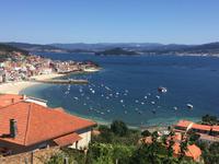 Galizien, Rias Baixas, Fischerdorf Combarro