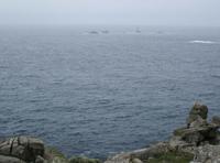 Blick von Lands End nach Amerika