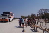 Bei den Kavango-Schnitzern