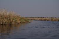 Bootsfahrt auf dem Kwando