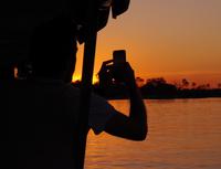 Sonnenuntergang am Zambezi