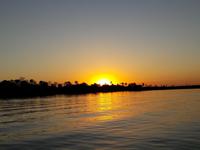 Sonnenuntergang am Zambezi