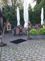 Biergarten des Hotels