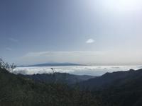 Blick auf El Teide von La Gomera aus