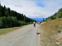 Wanderung, Heshkili Huts, Mestia
