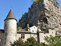 6. Tag La Malene in Tanrschlucht mit schwarzen Felsen