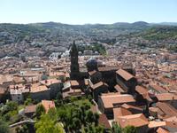 7. Tag Le Puy en Velay - Blick auf Kirche
