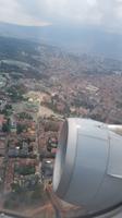 IAnflug auf Sofia mit Alexander-Nevski-Kathedrale