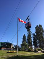 Auf dem Yellowhead Highway von Jasper nach Prince George - Fotostopp an der Jasper SkyTram