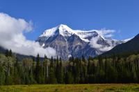 Auf dem Yellowhead Highway von Jasper nach Prince George - Mittagspause am Mount Robson