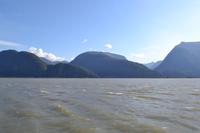 Fahrt nach Prince Rupert - Am Skeena River